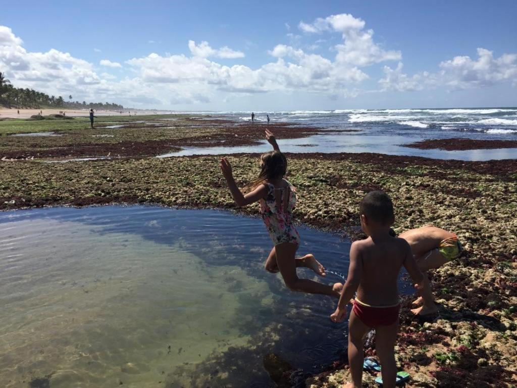 Villa Suspiro Da Bahia Pe Na Areia Salvador da Bahia Exterior foto